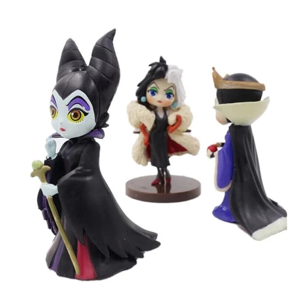 Disney Villains samlarfigur Maleficent Cruella De Vil elaka drottningen dvärgar MALEFICENT PVC FIGURE