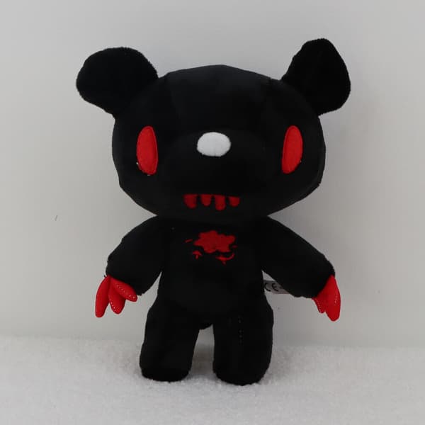 Plyschleksak Melankoli Rosa Björn Seriefigur Docka Barn Presenter Ny Black 20cm