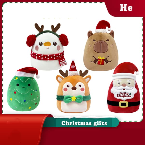 Squishmallows mjuk plyschleksak docka plyschkudde barnleksak present Capymuas