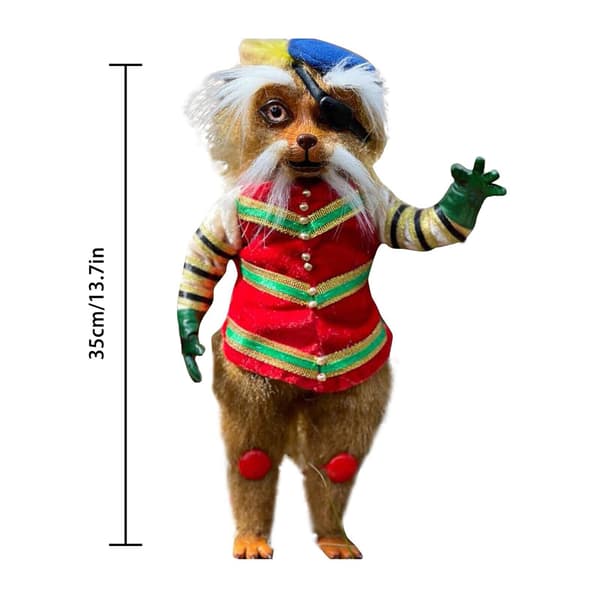 SirDidymus Från-Labyrinterna-Söta Rävar Terrier Docka Leksak Ludo Vän Plyschdocka Plush Doll