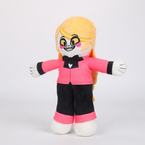 Anime Alastor Hazbin Hotel Figur Docka Fyllda Plyschleksaker Mjuka Leksaker Barnpresent D-25cm