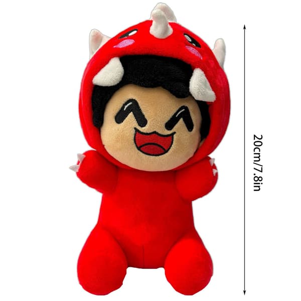 Omz Plysch, Mjukt Gosedjur Kudde Figur Docka, Spelare Plyschleksak Present B One Size