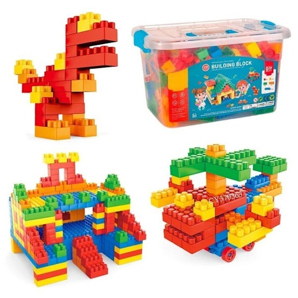 Rymd Byggklossar För Barn Pedagogisk Konstruktionsleksak Set med 150/100 st 330 Pcs Building Block