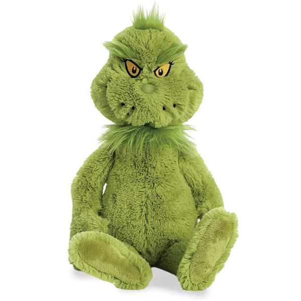 Jul Grinch Plyschdocka Mjukt Gosedjur Jul Teddy Barn Julklapp NY D