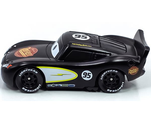 Disney- Pixar Cars No.95 Black McQueen 1:55 Toy Diecast Model Barn billeksaker