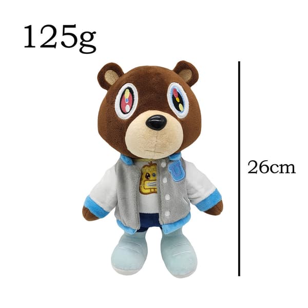 Kanye Teddy Bear Plysch 26 Cm Toy Gose Animal Plyschdocka
