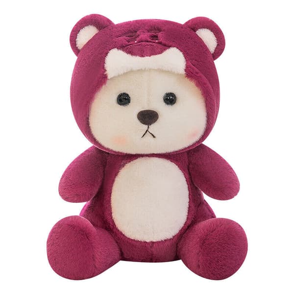 Teddy Tales Bear Cosplay Lotso Plyschdockor Fyllda leksaker Heminredning Barnpresent 40cm/15.75in