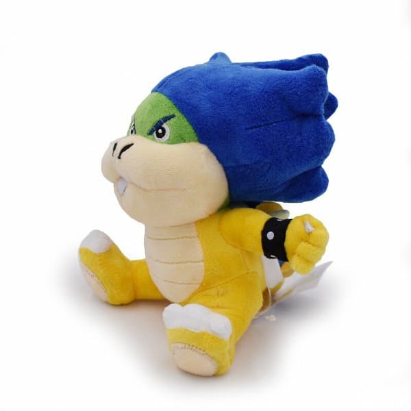 6 Super Mario Bros Ludwig Koopa plyschleksaker stoppade docka barn födelsedags julklapp