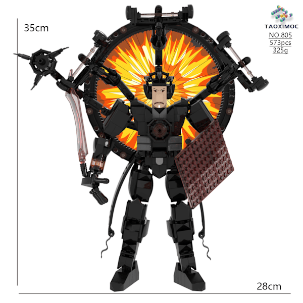 Mini Kameraman Modell Byggklossar Set för Skibidi Toalett MOC Klossar Leksaker MOC 805