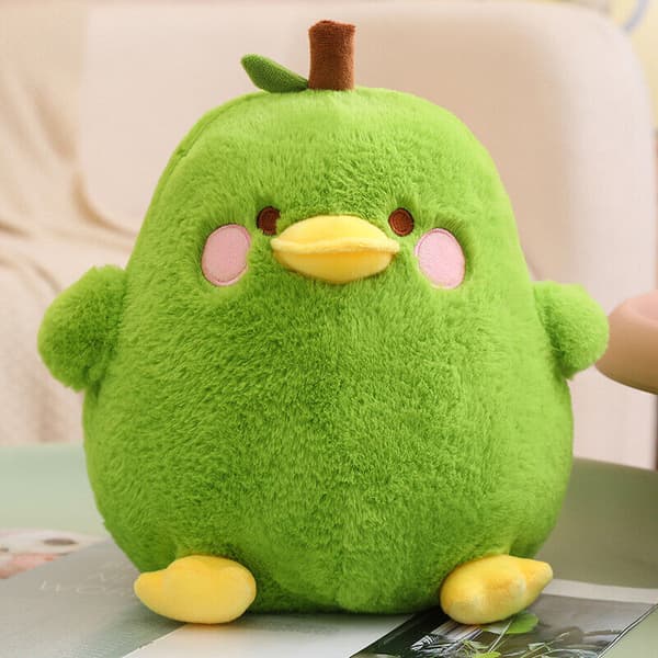 Duck mjuk plysch nalleleksaker Gosedjur för barn Presentdocka B Green 30CM
