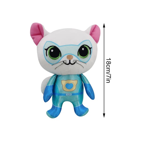 Superkitties Plysch Gosedjur Mjuka Prydnadskuddar Barn Födelsedagspresent B One Size