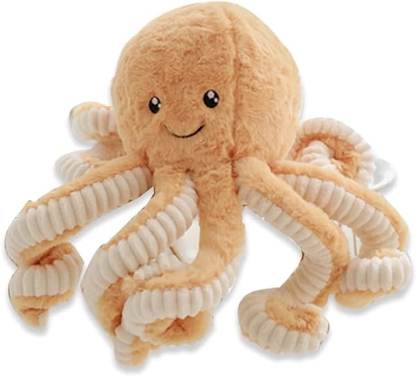 40cm Bläckfisk Plysch Mjuka Leksaker Gosedjur Teddy Docka Kramande Havsdjur Purple