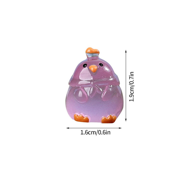 Glow-in-the-dark Valp Micro Potted Landskapsarkitektur Widget Console Light Dog Decora D