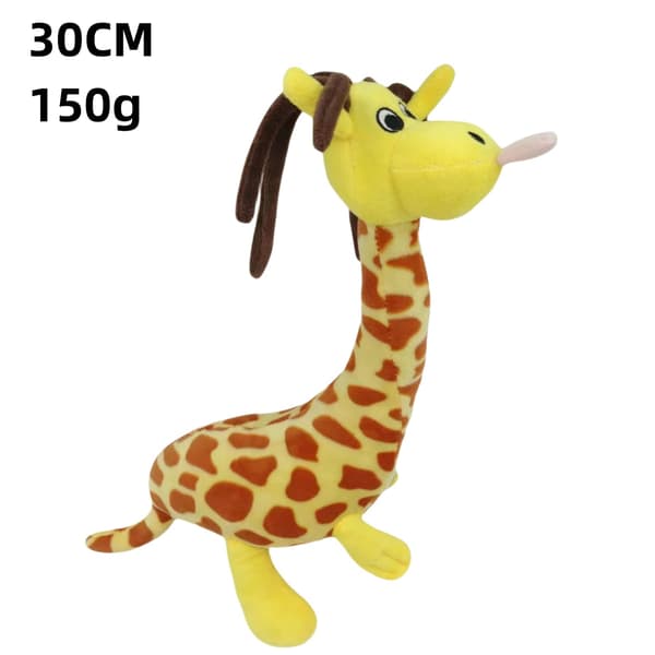 Roligt spel Fyllda plyschdockor för leksakspresenter Giraffe with hair