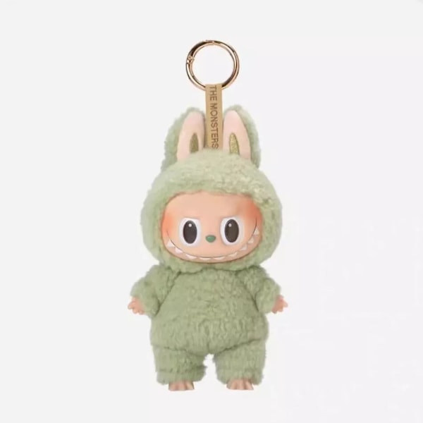 LABUBU Docka The Monster Etciting Macaron Plyschdocka Samlarobjekt Blind Box Leksak Sea Salt Coconut
