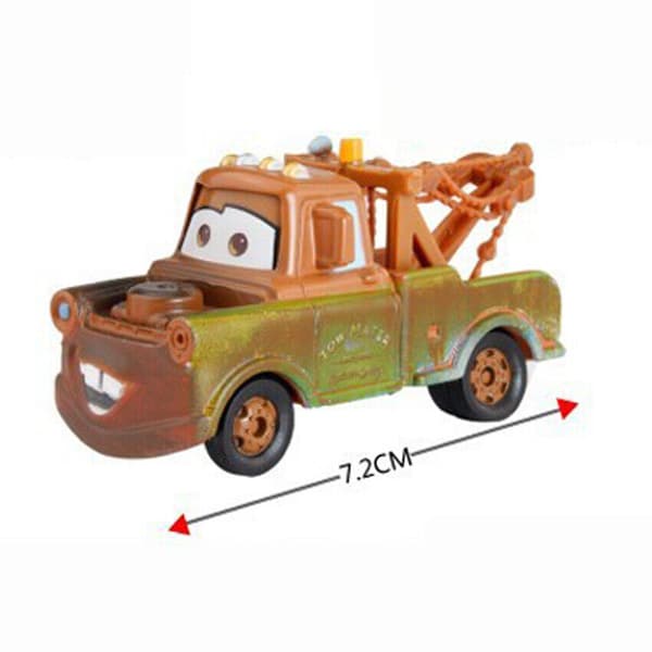 Disney Pixar Bilar Och Plan Lot Blixten 1:55 Diecast Modell Leksaker Gåva Lös Bil Threading Die