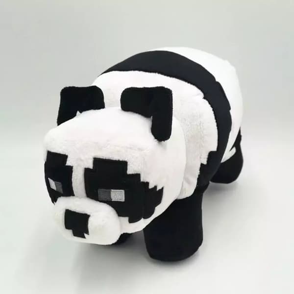 Minecraft plyschleksaker fyllda djurdockor mjuka plyschleksaker Panda 28cm