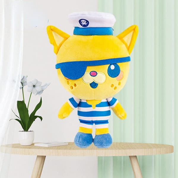 Nya Octonauts Besättning Kapten Barnacles Peso Plyschdocka Gosedjur Leksaker Barn Presenter 16-30cm 16cm Vegimal Tunip