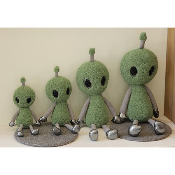 Söt E.T Docka Alien Plysch Gosedjur Mjuk Leksak Monster Tecknad Docka för Barn Present Multicolour 48cm