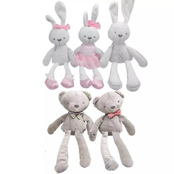 Högkvalitativ plyschleksak En underbar present till din favoritperson! White Rabbit