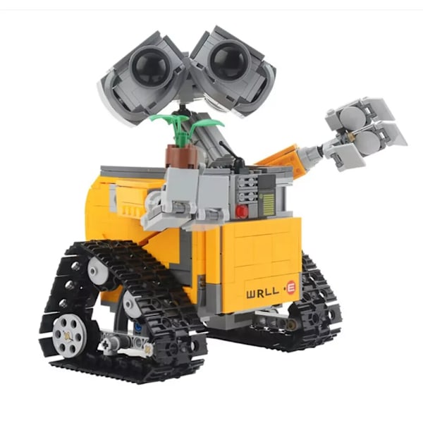 NY~ WALL-E 687 Delar Robot Action Figur Byggklossar Leksaker För Barn