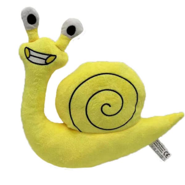 23 cm Gul Snigel Plyschleksak Gosedjur Plysch Snigel Gosedjur mjuk