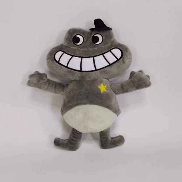 Barnspel Garten of Banban Plyschleksaker Sheriff Toadster Monster, Mjuk fylld docka