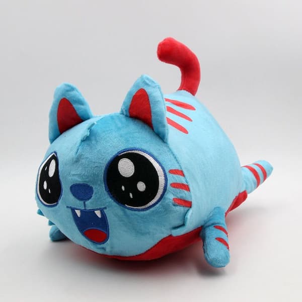 25cm Game Gravycatman Blue Cat Plyschleksak Mjuk fylld docka Present för barn