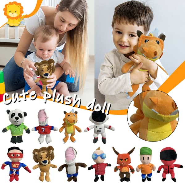 Snubbla killar Actionfigur Plyschleksak Docka Mjuk leksak Roliga leksakspresenter NYHET G