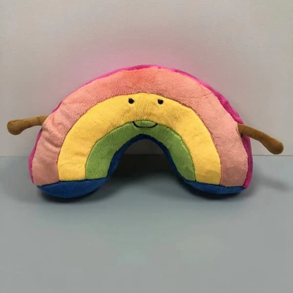 Jellycat Amuseable Mjuk Regnbåge Plysch BNWT Funky Design Barn Födelsedagspresent leksak