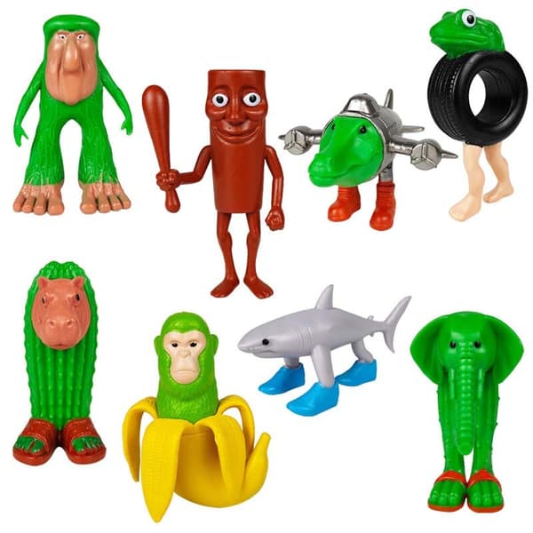 Tralalelo Tralala Figurin Dockleksaker Skrivbordsdekoration Modell Prydnad Gåva Set D (12 styles)