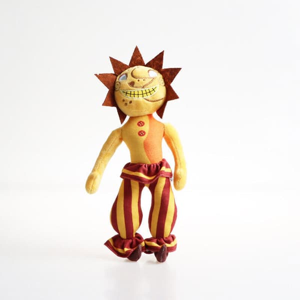 Sundrop FNAF Clown plyschdocka Sundrop och Moondrop mjuka fyllda leksaker Barnpresenter 2 Pcs B