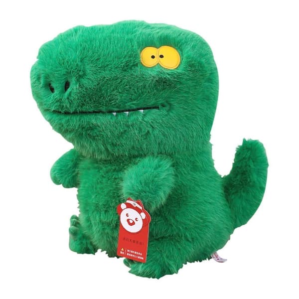 Grön drake Little Green Demon Dinosaur Plyschleksaksdekoration
