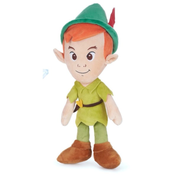 Disney 12" Soft Toy Plysch Teddy Peter Pan Tinkerbell Captain Hook - Full Set X3
