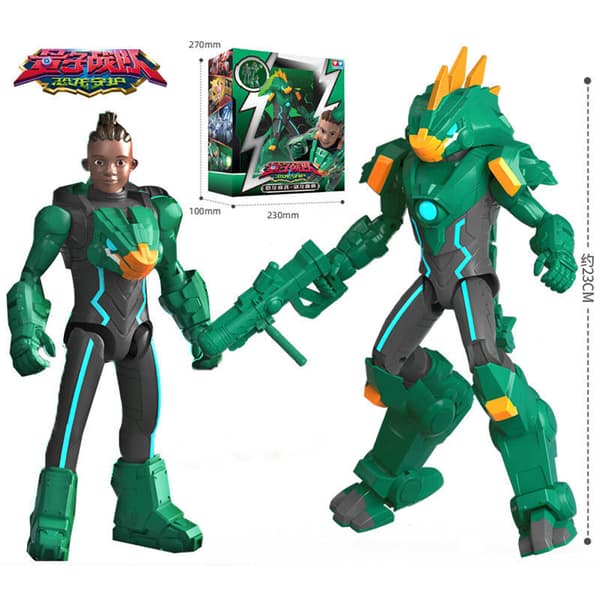 Quantum Heroes Dinoster Guardians LUCIO JAYMIN OZ Trina Action Figur Leksak Presenter DELBY With Original Box