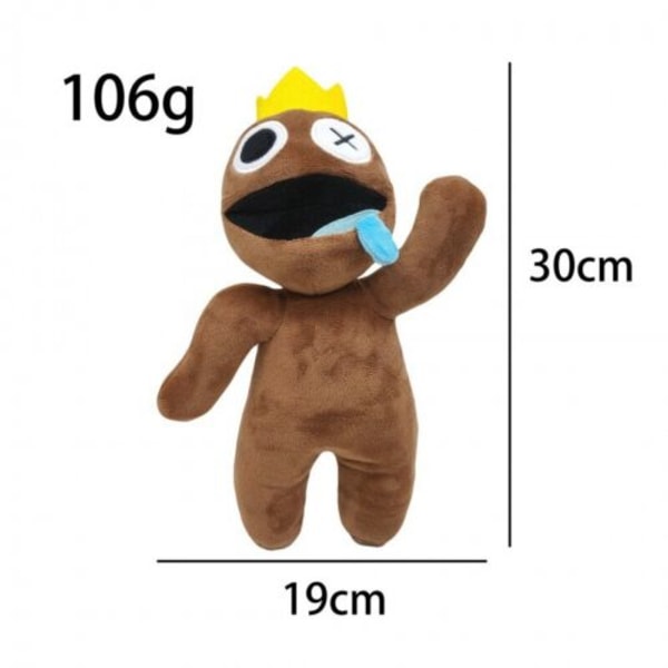 Roblox Rainbow Friends Plyschleksak Premium Mjuk Docka Barn Påskgåva Yellow duck 30cm