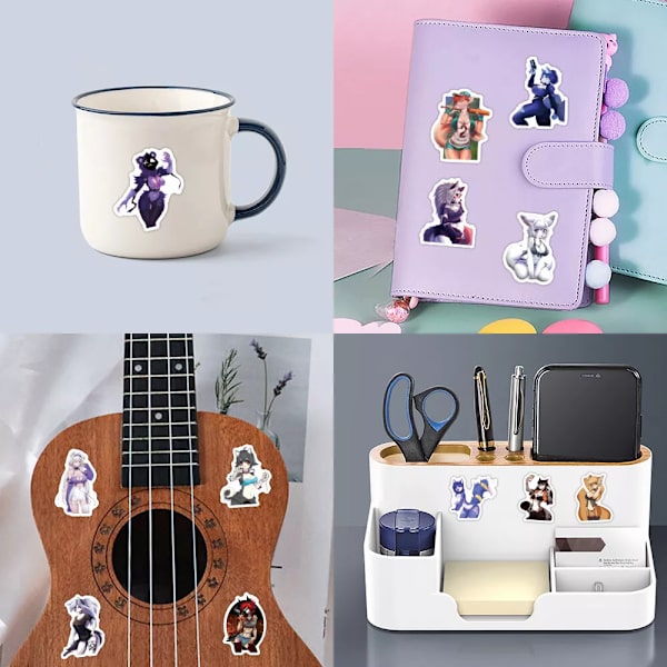 60 st sexiga lurviga karaktärsdekaler Gitarrdekaler Scrapbook Hydro Flask Graffiti