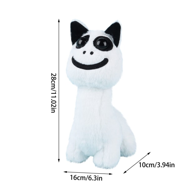 Zoonomaly Plyschdocka Onormal Zoo Onormal Doll Plyschleksak Monster stoppade leksaker