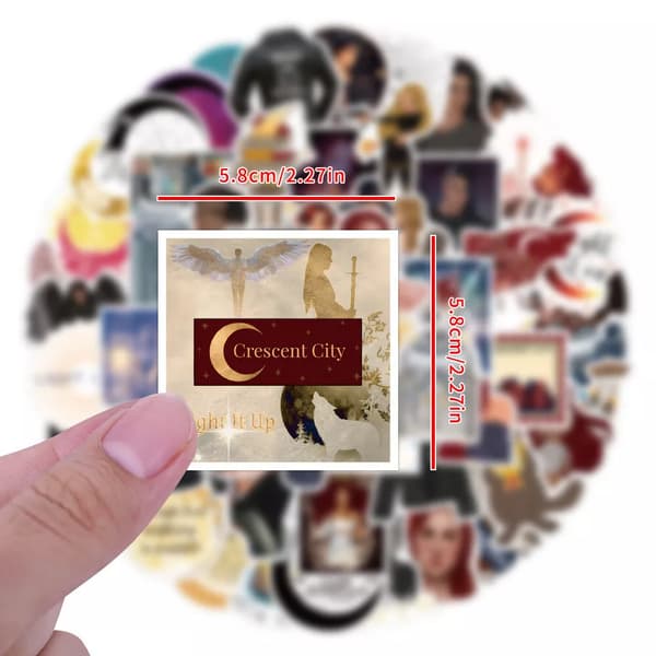 110 st Crescent City Bryce Quinlin Hunt Athalar Stickers Sarah Maas Kindle Book