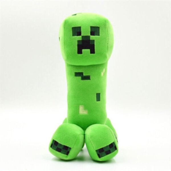 MINECRAFT Creeper Enderman Fyllning Plyschleksaker Julklappar My World Överdimensionerad docka 25cm Big Creeper