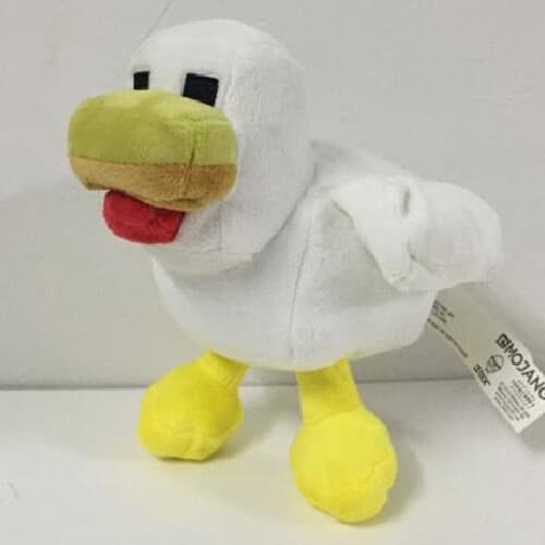 För 18cm Minecraft Plyschdocka Kyckling Mjuk Plysch Mjukt Gosedjur Barnpresent