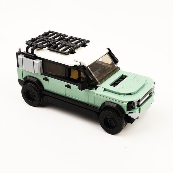 MOC-84269 Fyrhjulsdriven Offroad Lyx 4x4 Fordon 455 Delar för Ålder 12+