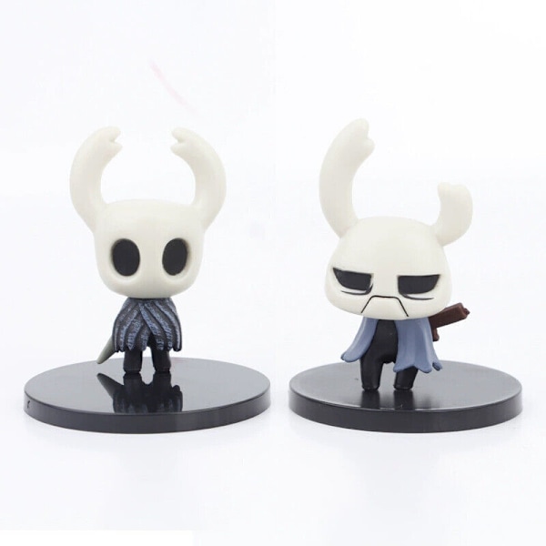 6 st Hollow Knight Actionfigurer Modeller Leksak Staty Samlarprydnader Gåvor