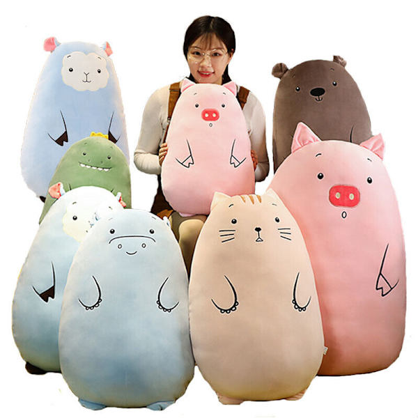 Squishmallows Plyschleksak Kawaii Animal Unicorm Dinosaur Bear Mjuk Stor julklapp Sheep 50CM
