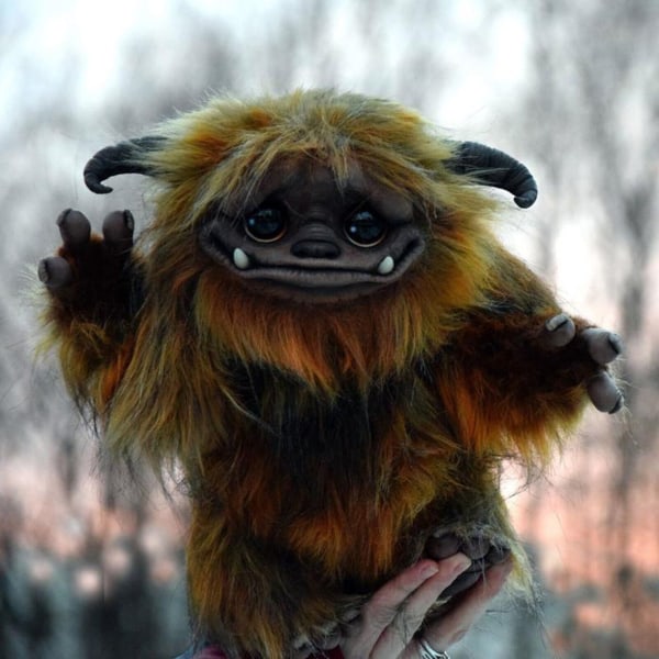 Rolig labyrint Ludo handgjord baby från labyrinter Toy Present plyschdocka