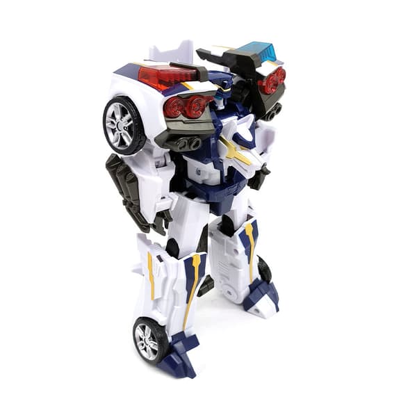 Tobot V Galaxy Detectives Transformer Robot Figur Tank Best Trail Bil Lastbil Leksak Sergeant Justice