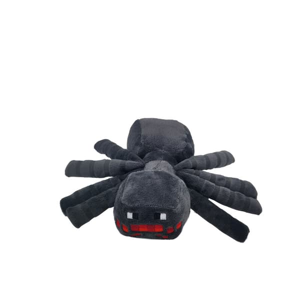 1-2 ST Minecraft Spider+ Octopus- Djur Plyschdocka Gosedjur Barnpresent 16cm mjuk 16cm Spider