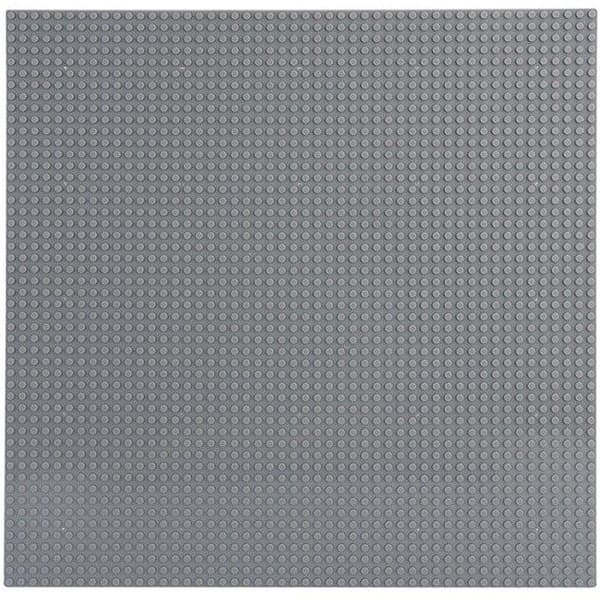 50 x 50 dubbar 40 x 40 cm Byggklossar Basplatta Byggblock Bräda 50 x 50 studs (Light Grey)