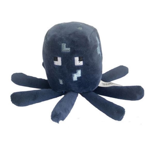 1-2 ST Minecraft Spider+ Octopus- Djur Plyschdocka Gosedjur Barnpresent 16cm mjuk 2pcs Spider+ octopus