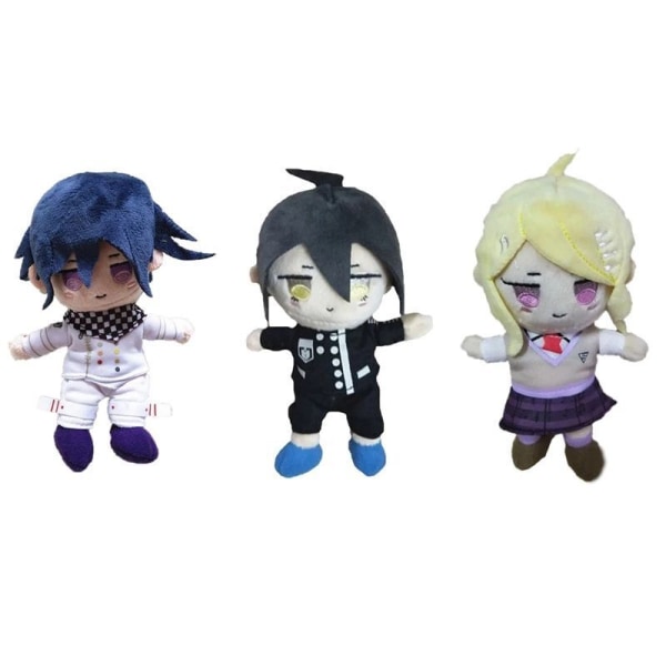 Danganronpa V3 plyschleksak Oma Kokichi Kaito Momota Saihara Shuichi stoppad docka Kokichi Oma
